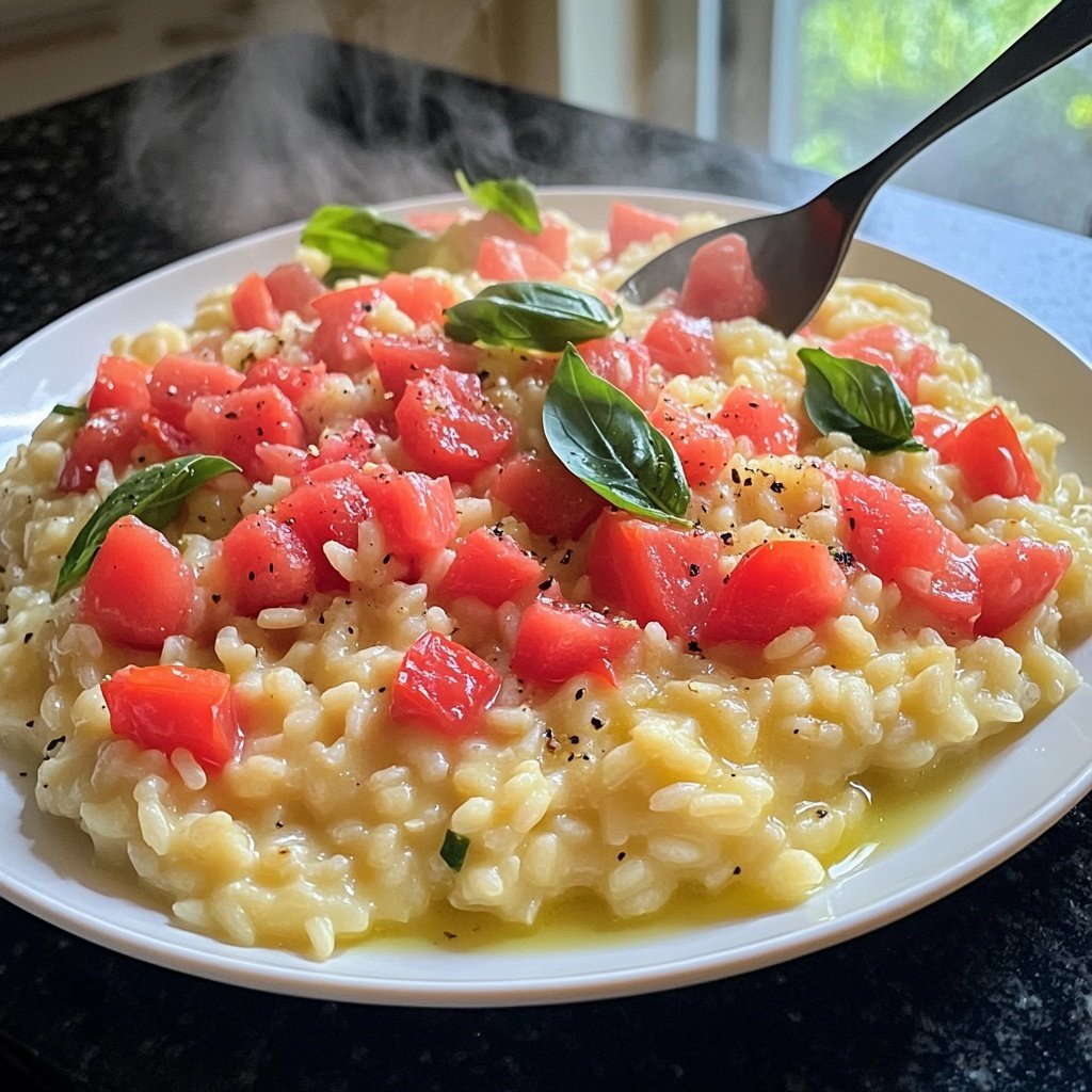 Risotto mit Tomaten