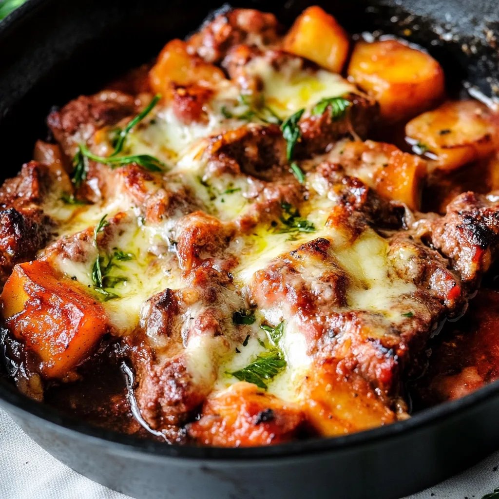 Kürbis-Hackfleisch-Auflauf