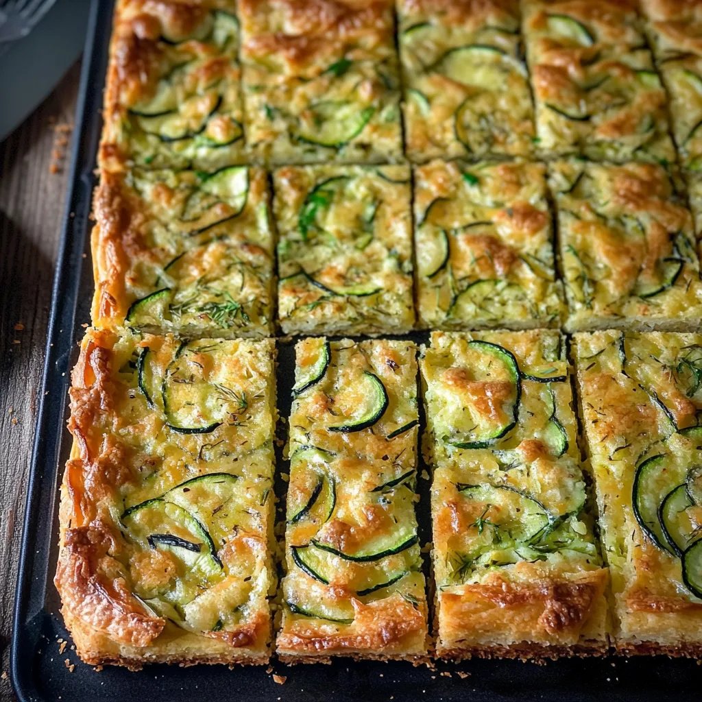 Herzhafter Zucchinikuchen