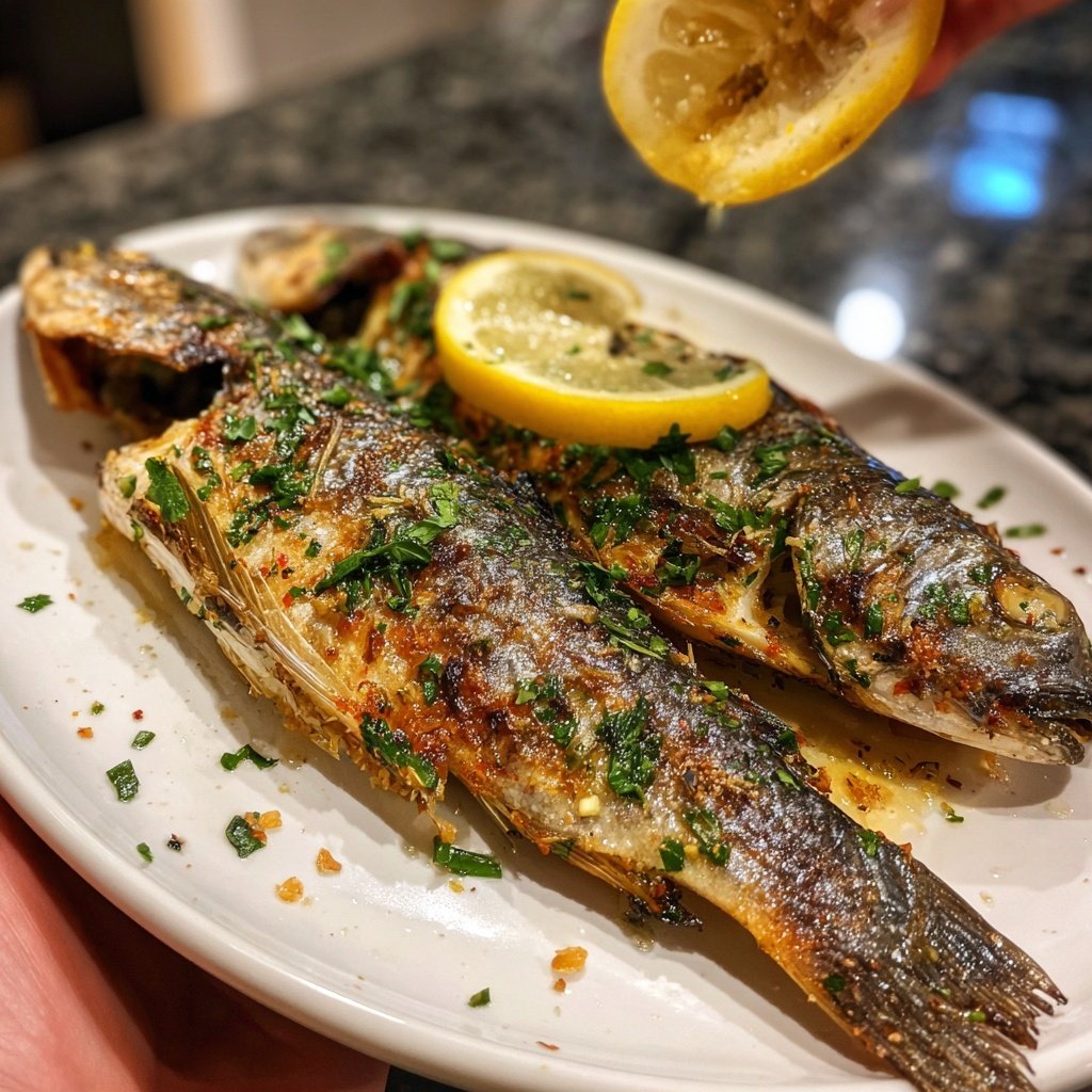 Gesund & Leicht Zitronen-Gegrillter Fisch