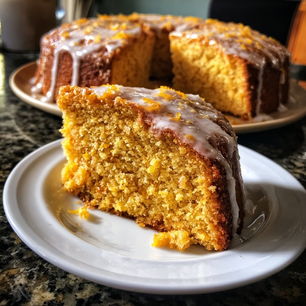 Karottenkuchen Mit Zitronenglasur