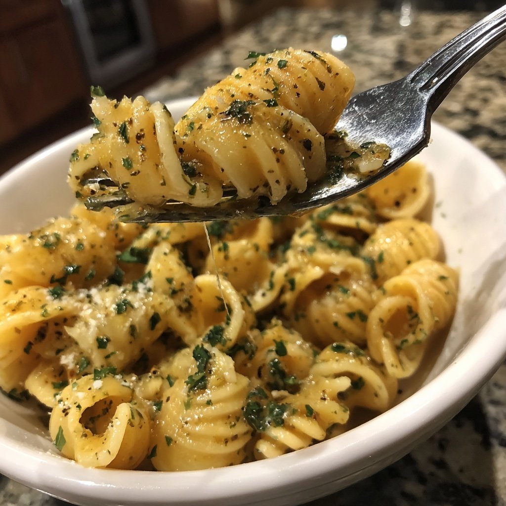 Schnell & Einfach 15-Minuten Knoblauchpasta