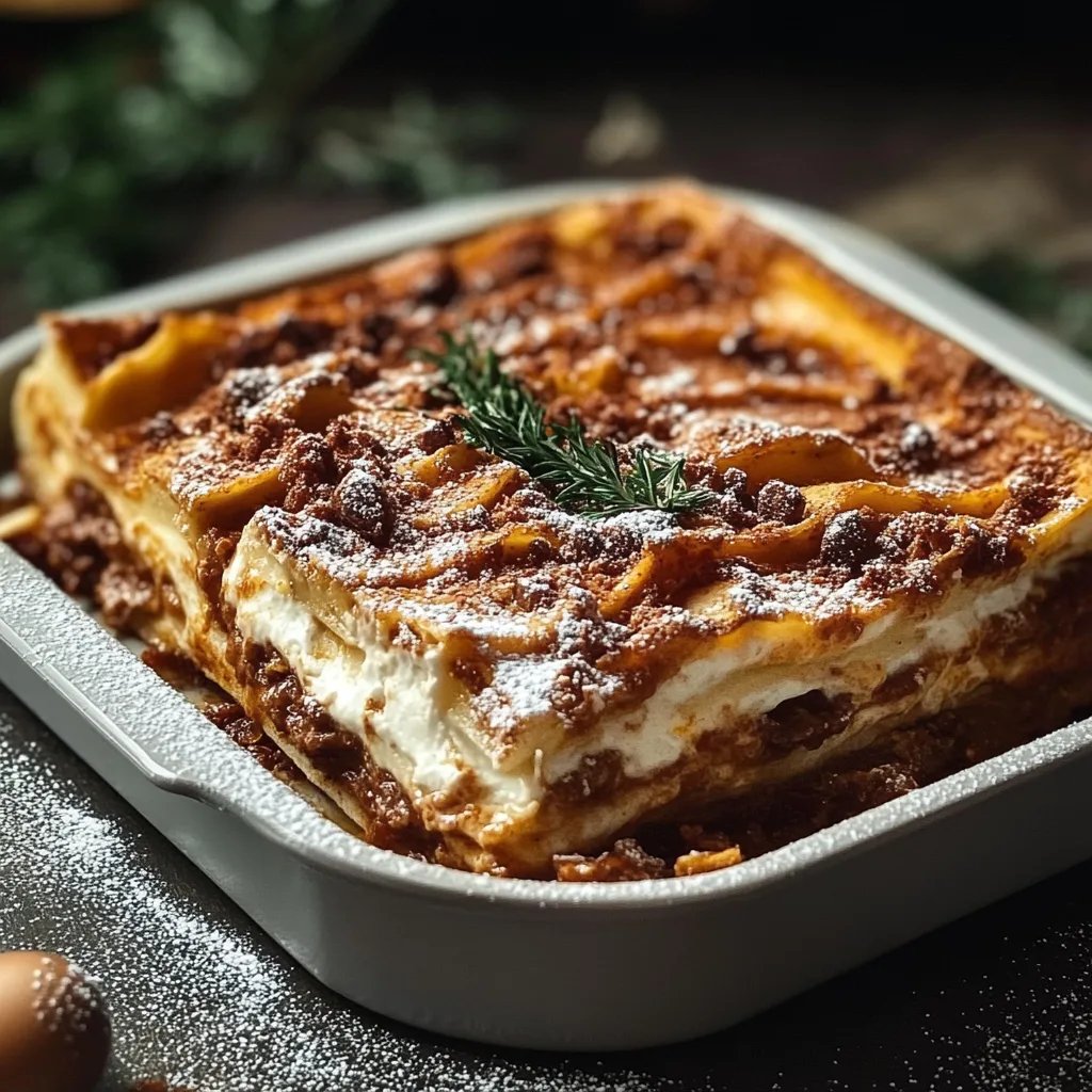 Lebkuchen-Lasagne