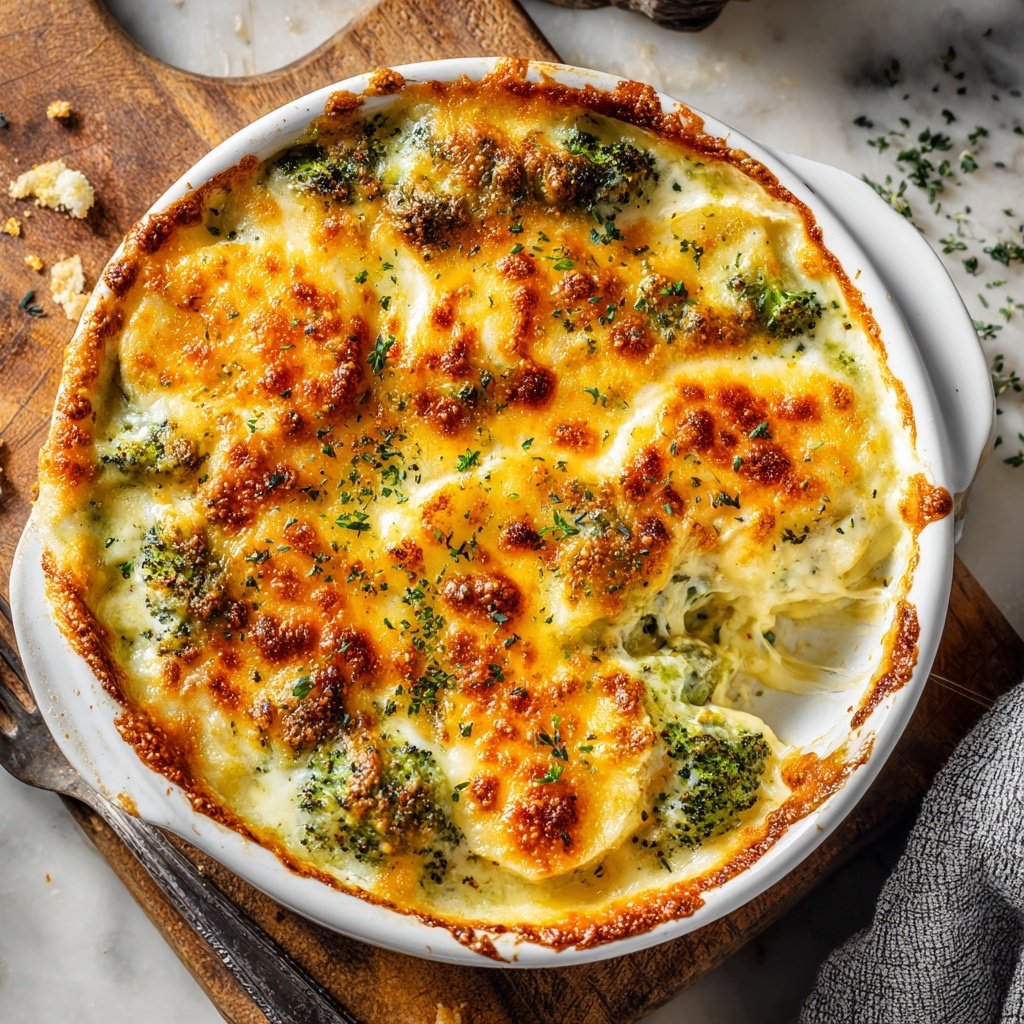 Brokkoli Kartoffel Gratin Leicht