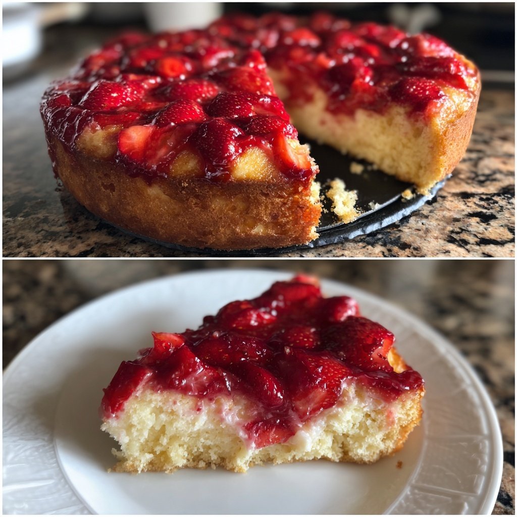 Saftiger Erdbeerkuchen Mit Joghurt Teig