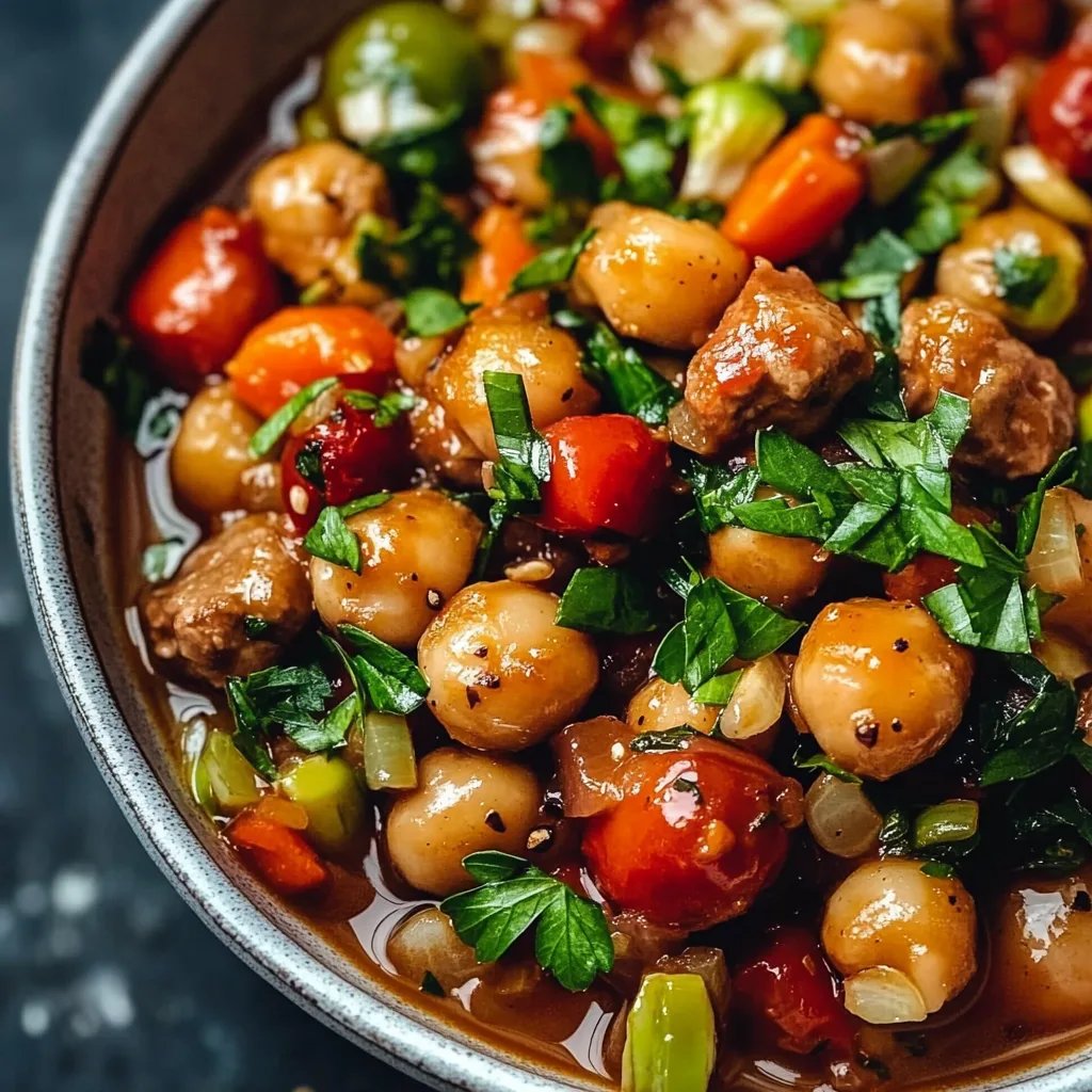 Rosenkohleintopf mit 400 g Gehacktes