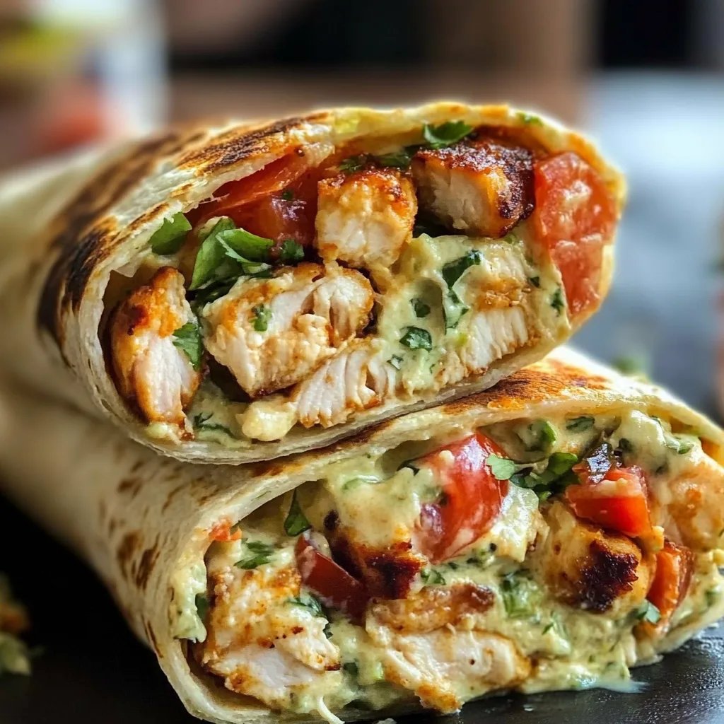 Chipotle Ranch Gegrilltes Hähnchen Burrito Rezept