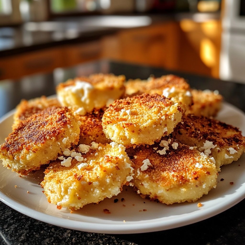 Kartoffelfrikadellen mit Schafskäse