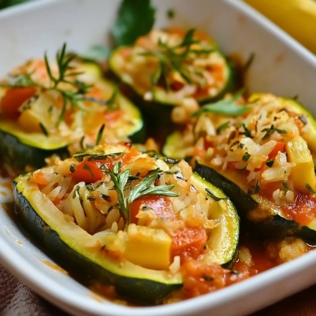 Zucchini-Tomaten-Reis