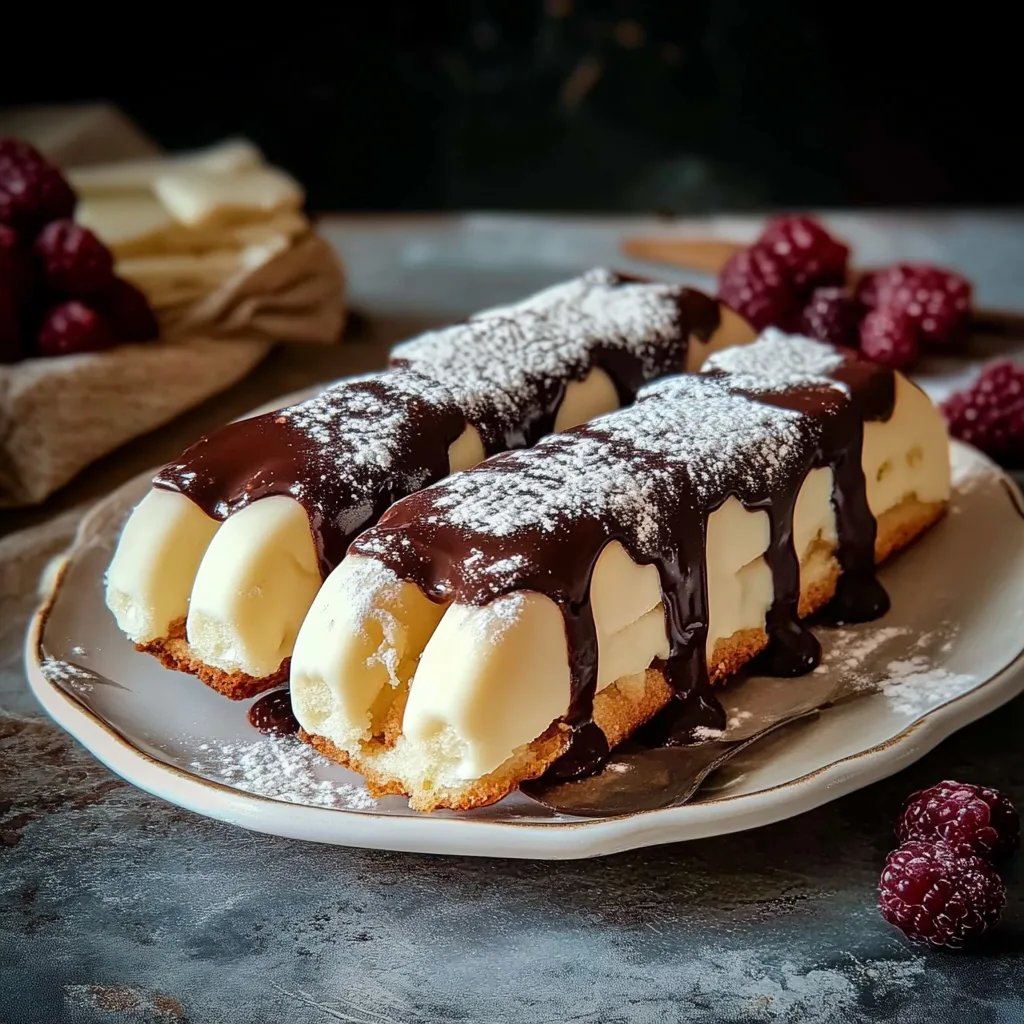 Vanille-Spritzgebäck mit weißer Schokolade