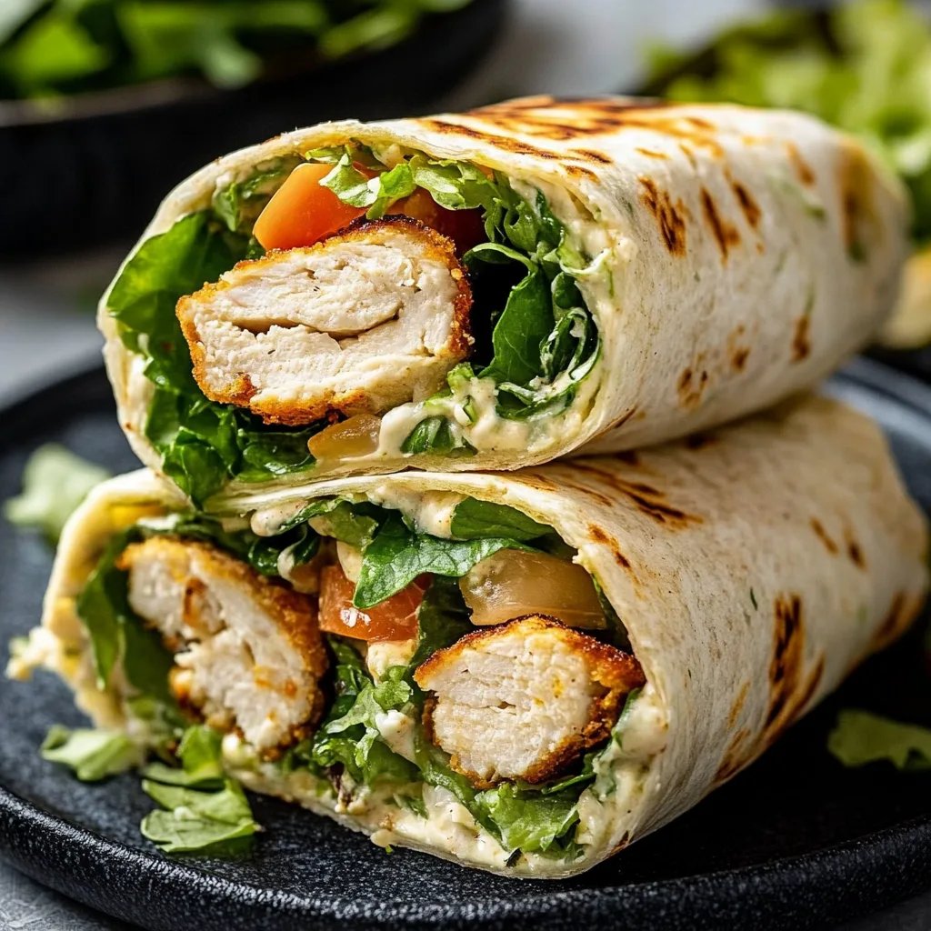 Chicken Caesar Wrap
